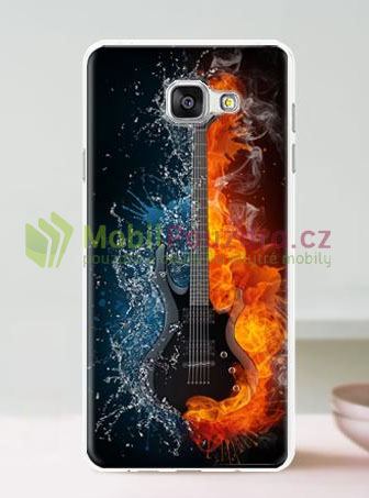 Ultratenké gelové pouzdro s obrázkem na SAMSUNG A510F Galaxy A5 (2016) - vzor GUITAR HERO