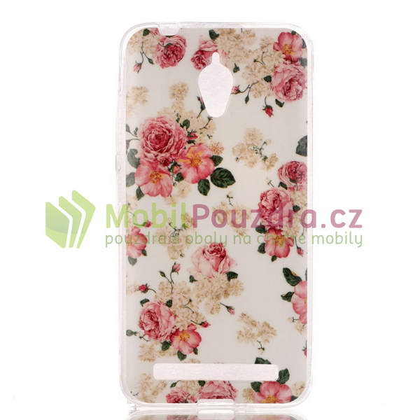 Gelové pouzdro s obrázkem na ASUS Zenfone 2 Go ZC500TG - vzor ENGLISH ROSES
