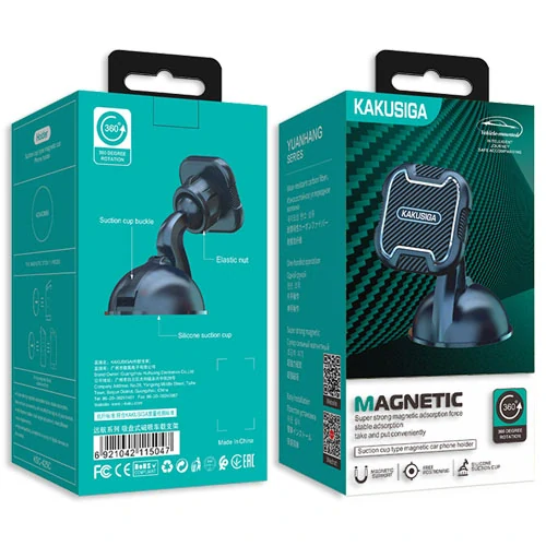 Magnetický držák do auta Kaku KSC-425C na čelní sklo - černý