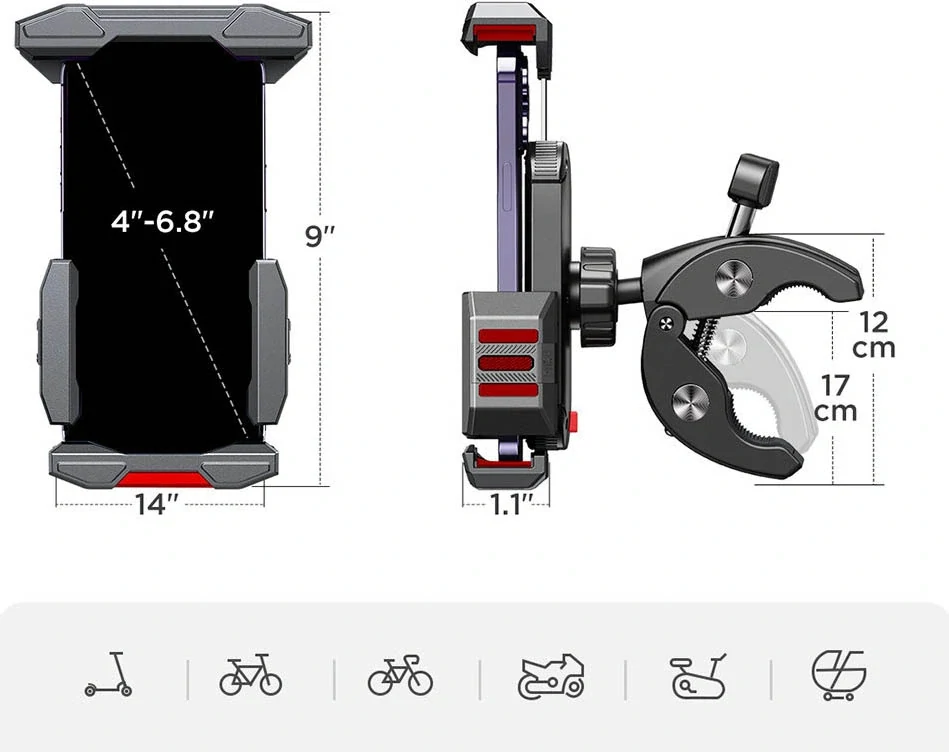 Držák na motorku, kolo, kočárek Joyroom JR-ZS265u