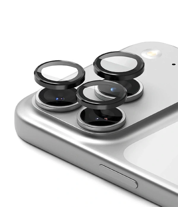 Tvrzené sklo Tel Protect 3D Lens na fotoaparát pro Apple iPhone 17 Pro/17 Pro Max, černé