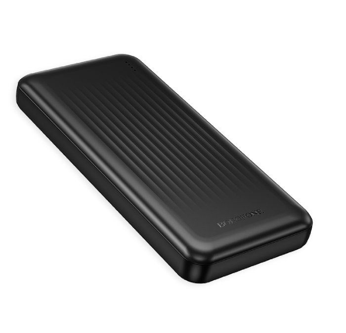 Powerbanka Borofone 10000mAh BJ80 2xUSB + Type-C - QC 3.0 22,5W - černá