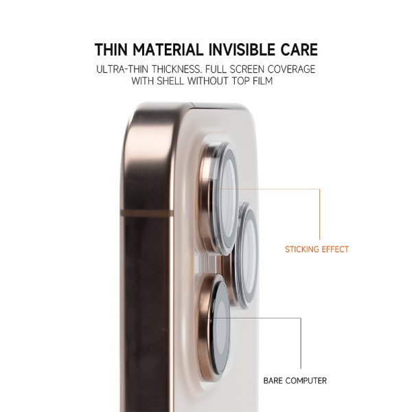 Tvrzené sklo Tel Protect 3D Lens na fotoaparát pro Samsung Galaxy S26 Ultra, průhledné