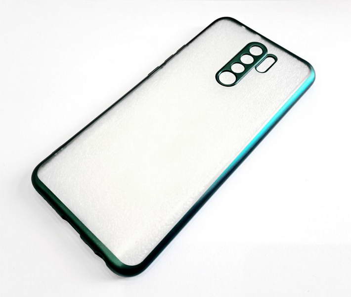 Gelové zelené ELECTRO MATT pouzdro na XIAOMI Redmi 9