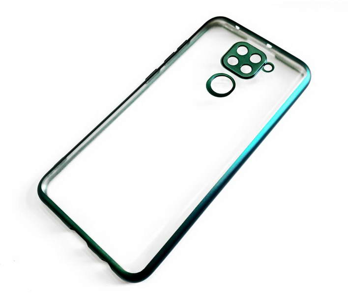 Gelové zelené ELECTRO MATT pouzdro na XIAOMI Redmi Note 9