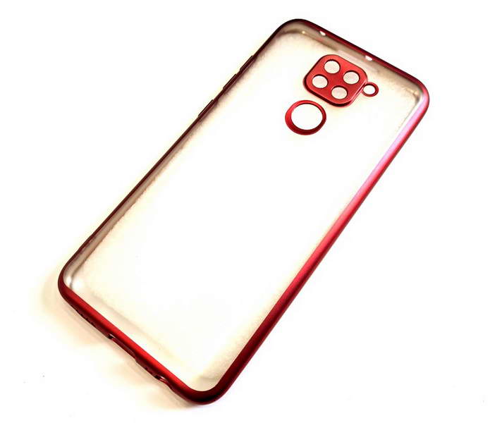 Gelové červené ELECTRO MATT pouzdro na XIAOMI Redmi Note 9