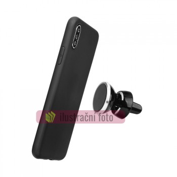 Ultratenké gelové černé pouzdro FORCELL MAGNET na SAMSUNG J330 Galaxy J3 (2017)