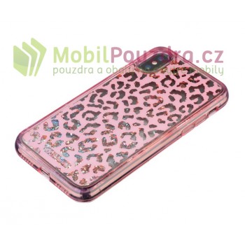 Gelové růžové CELLULARLINE liquid pouzdro na APPLE iPhone X / iPhone XS (5.8)