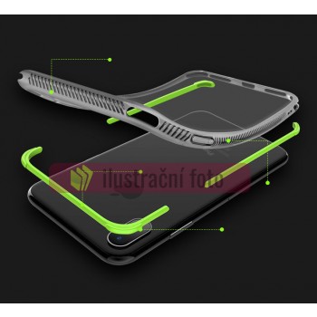 Gelové zelené pouzdro EDGE na APPLE iPhone X