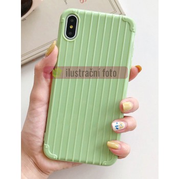 Gelové zelené STRIPE pouzdro na HONOR 20 / Nova 5T