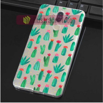 Gelové pouzdro s obrázkem na HUAWEI Mate 10 - vzor CACTUS FIELD