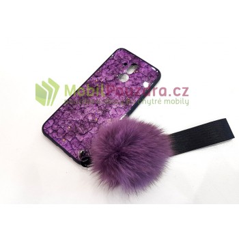 BUMPER pouzdro na HUAWEI Mate 20 Lite - vzor PURPLE MARBLE