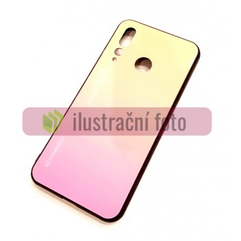 Temperované BUMPER pouzdro na HUAWEI Nova 4 - vzor YELLOW OMBRE