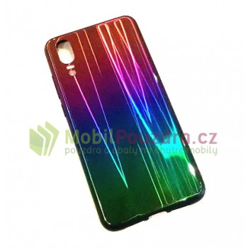 Temperované BUMPER pouzdro na HUAWEI P20 - vzor RAINBOW