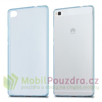 Ultratenké gelové modré pouzdro na Huawei Ascend P8