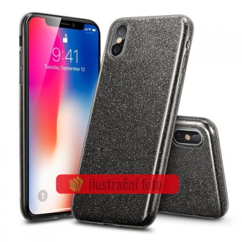 Gelové třpytivé černé pouzdro SHINNING na HUAWEI P9