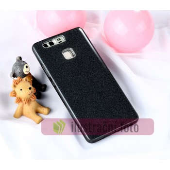 Gelové třpytivé černé pouzdro SHINNING na HUAWEI P9