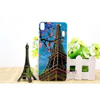 BACKCASE pouzdro na LENOVO A7000 - vzor EIFFEL BLOSSOM