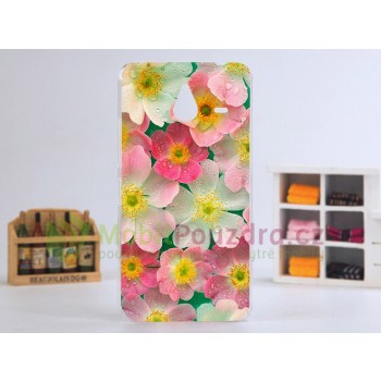 BACKCASE pouzdro na MICROSOFT Lumia 640 XL - vzor BLOOMS