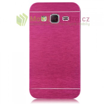 Hliníkové růžové BACKCASE pouzdro na SAMSUNG G360 Galaxy Core Prime
