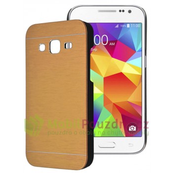 Hliníkové růžové BACKCASE pouzdro na SAMSUNG G360 Galaxy Core Prime