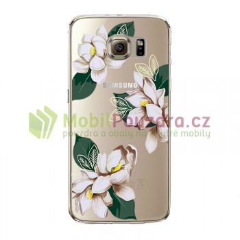 Ultratenké gelové pouzdro s obrázkem na SAMSUNG G925 Galaxy S6 Edge - vzor LOTOS