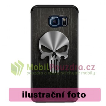 BACKCASE pouzdro na SAMSUNG G920 Galaxy S6 - vzor PUNISHER SKULL