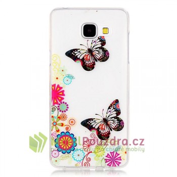 Ultratenké gelové pouzdro s obrázkem na SAMSUNG G935 Galaxy S7 Edge- vzor BUTTERFLIES