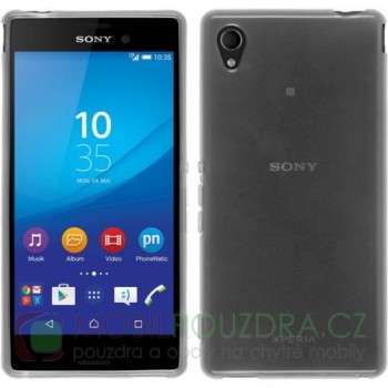 Gelové čiré pouzdro na SONY Xperia M4 Aqua