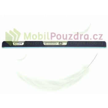 Hliníkové tyrkysové BACKCASE pouzdro na SONY Xperia Z1 C6903 L39h