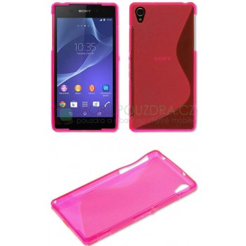 Gelové růžové S-LINE pouzdro na SONY Xperia Z2 D6502