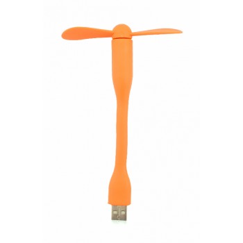 USB větráček - oranžový