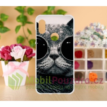 Gelové pouzdro s obrázkem na XIAOMI Redmi Note 6 Pro - vzor CAT IN SUNGLASSES