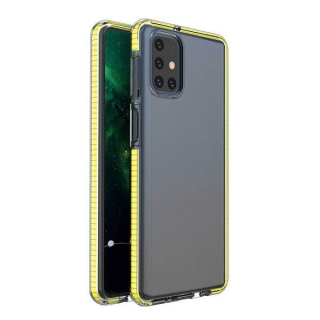 Gelové žluté pouzdro SHOCK na SAMSUNG A125 Galaxy A12 / M12 M127