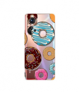 Gelový kryt s obrázkem na HONOR 50 Lite / HUAWEI Nova 8i - vzor DOUGHNUTS
