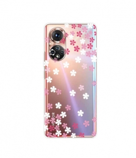 Gelový kryt s obrázkem na HONOR 50 Lite / HUAWEI Nova 8i - vzor SMALL FLOWERS