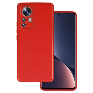 Kryt Luxury pro Xiaomi 12 Pro , barva červená
