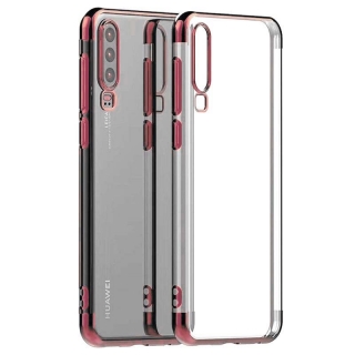 Gelové fialové pouzdro FRAME V2 na HUAWEI P30