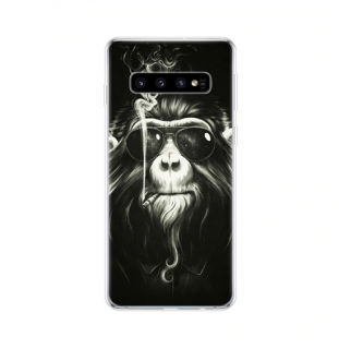 Gelové pouzdro s obrázkem na SAMSUNG A505 Galaxy A50 / A307 Galaxy A30s - vzor MONKEY