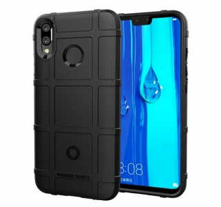 Gelové černé RUGGED SHIELD pouzdro na XIAOMI Redmi 7