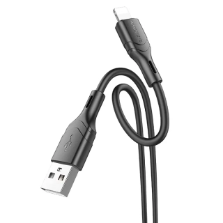 Kabel USB na Lightning Borofone BX99 Method - 2,4A 1 metr, černý
