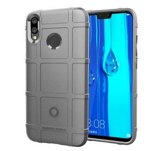 Gelové šedé RUGGED SHIELD pouzdro na SAMSUNG A505 Galaxy A50 / A307 Galaxy A30s
