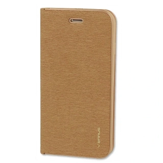 Vennus Knížkové pouzdro s rámečkem pro Samsung Galaxy A34 5G , barva zlatá