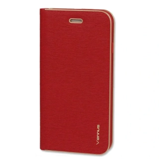 Vennus Knížkové pouzdro s rámečkem pro Samsung Galaxy A34 5G , barva červená