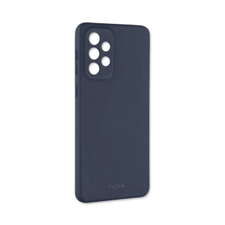 Zadní pogumovaný kryt FIXED Story pro Samsung Galaxy A33 5G, modrý