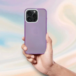 Kryt ClearPearl pro Apple iPhone 15, barva fialová