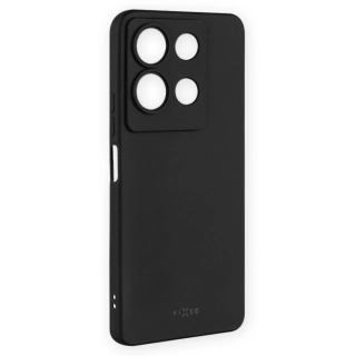 Zadní pogumovaný kryt FIXED Story pro Infinix Note 30 5G, černý