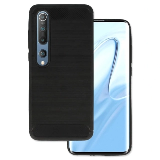 Kryt Carbon pro XIAOMI MI 10/MI 10 PRO , barva černá