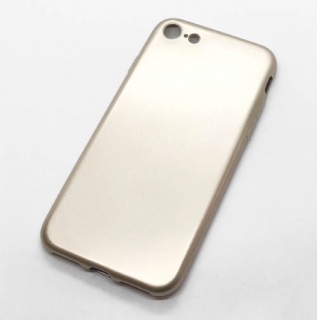 Ultratenké gelové zlaté pouzdro na APPLE iPhone 7 (4.7) / iPhone 8 (4.7) / iPhone SE (2020)