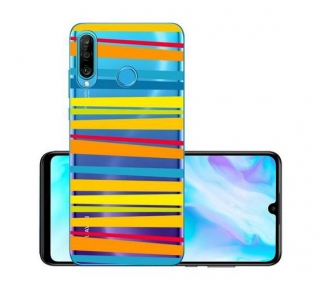 Gelové pouzdro s obrázkem na HONOR 8X - vzor STRIPES